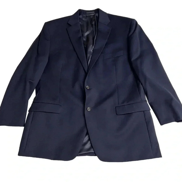 Ralph Lauren Blue Sport Coat with Notched Lapels